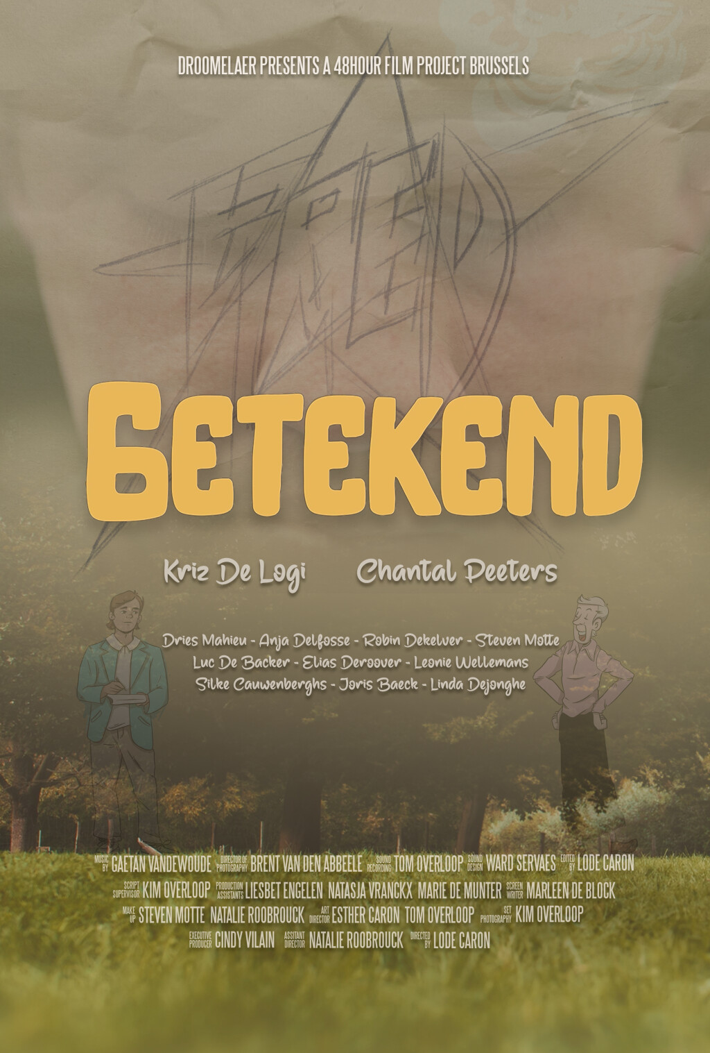 Filmposter for Getekend
